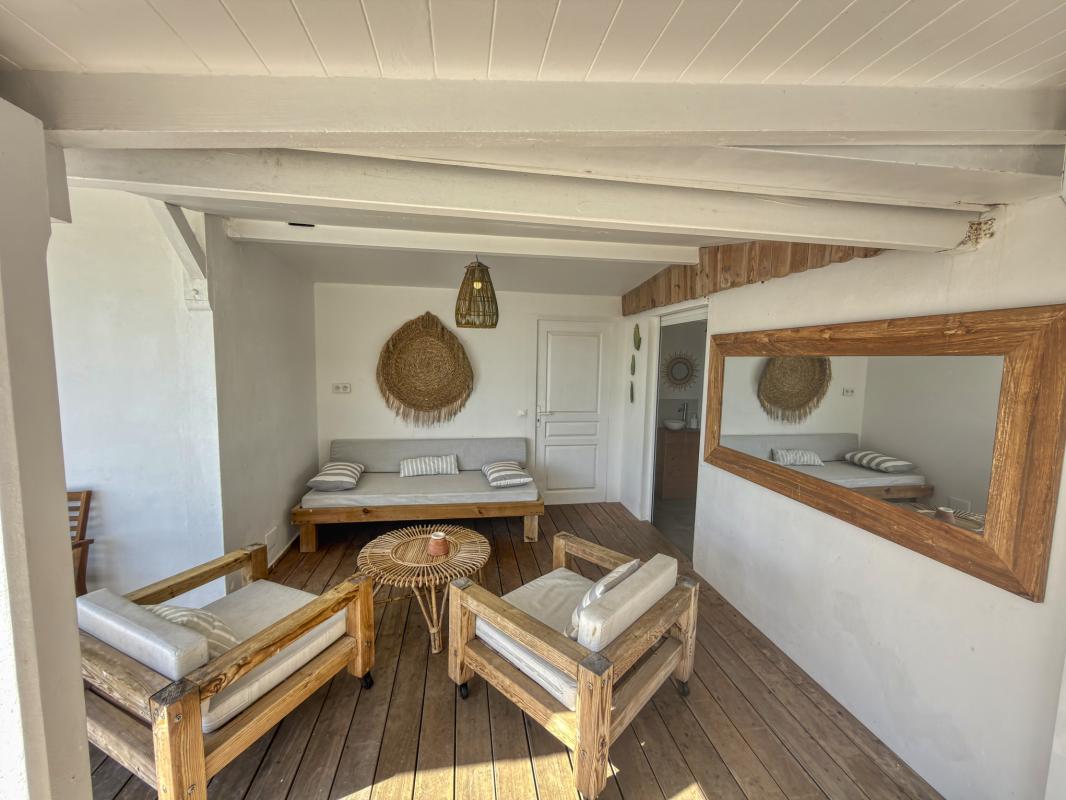 17.Location Villa piscine Saint François Guadeloupe_Terrasse